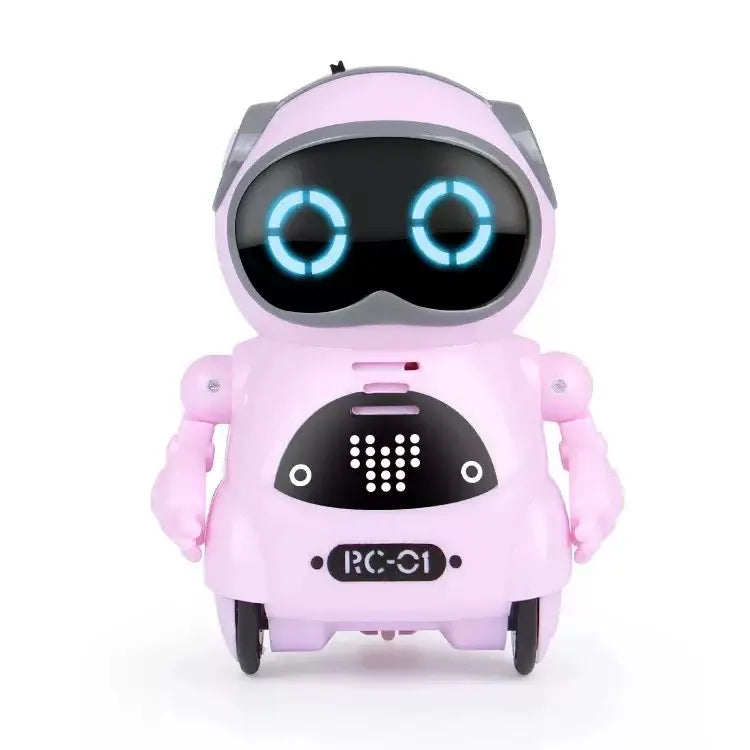 AI Smart Robot with Hat - Emotional Interaction, Vocal Response & Fun Modes for Kids