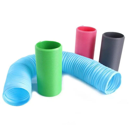 Expandable Tunnel Tube Toy — Telescopic Play Pipe for Small Pets