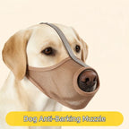 Portable PVC Dog Muzzle (Washable, Multi-Size)
