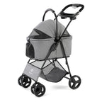3-in-1 Pet Stroller with Sun Shade (All-Terrain, Waterproof)