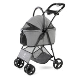 3-in-1 Pet Stroller with Sun Shade (All-Terrain, Waterproof)