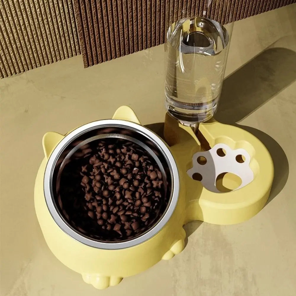2-in-1 Auto Pet Feeder Bowl (Cage Hanging, Detachable, Large Capacity)
