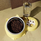 2-in-1 Auto Pet Feeder Bowl (Cage Hanging, Detachable, Large Capacity)