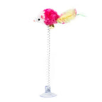 Cartoon Feather Wand Cat Toy with Bell