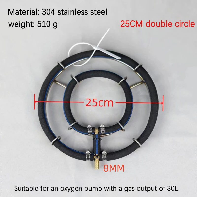 Stainless Steel Nano Aeration Disc for Koi Ponds & Fish Tanks