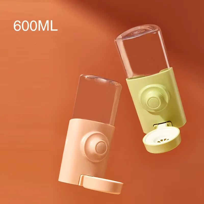 500ml Hanging Pet Waterer — Leak-Proof Feeder for Small Animals