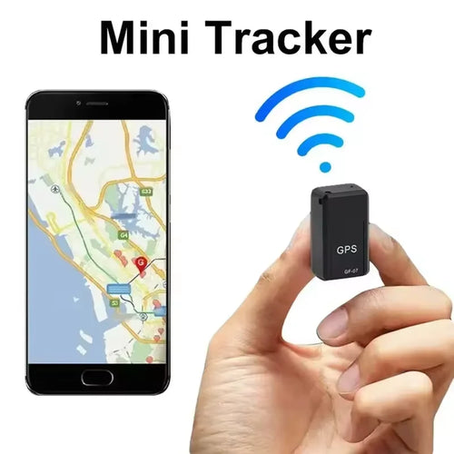 Mini Magnetic GPS Tracker for Cars, Bikes, Pets & Kids - Real-Time