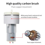 DC 12V Mini Aquarium Air Pump — Adjustable PWM