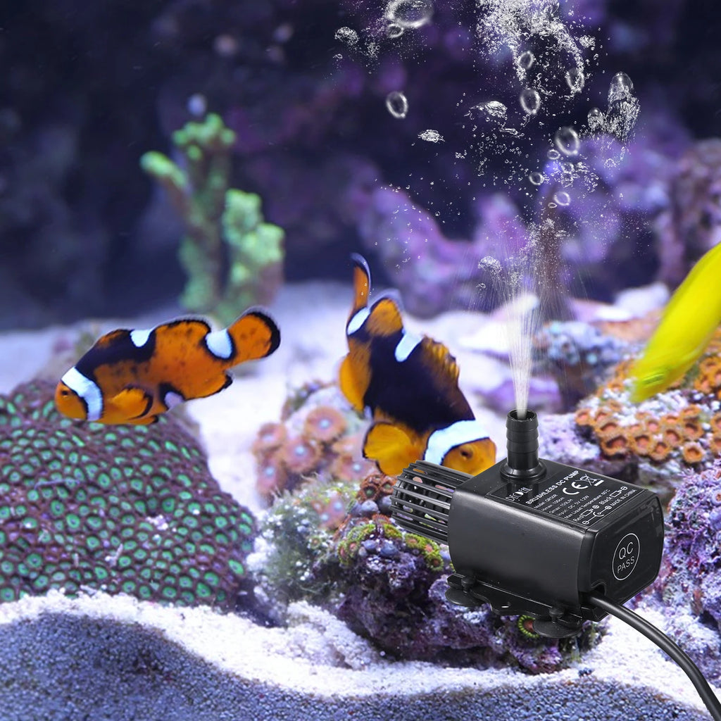 Mini Brushless Submersible Water Pump (DC5V, Ultra-Quiet, Fountain & Aquarium)