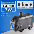HJ Series Submersible Fountain Pump (500–3000L/H, Adjustable Flow)