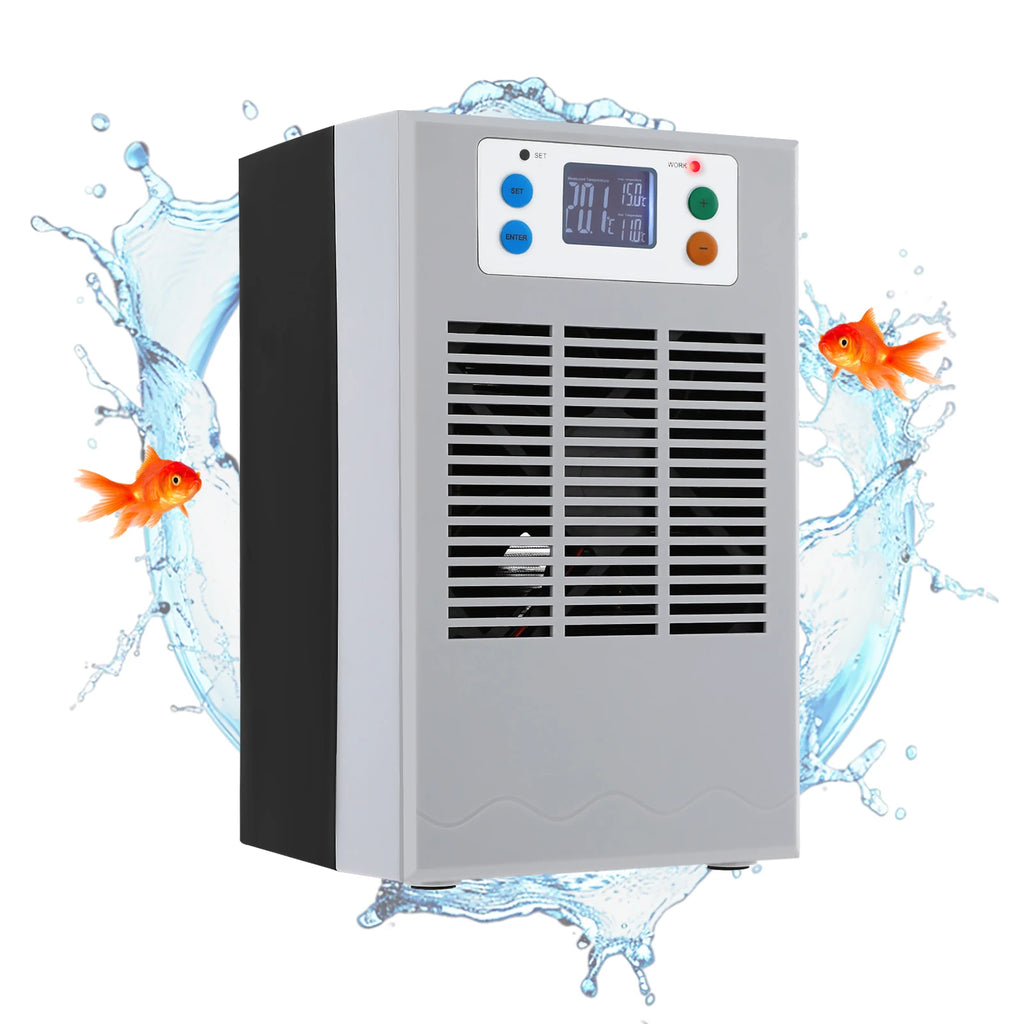 Aquarium Chiller & Heater Cooling Machine (100W, 30L, Dual Temp Control)