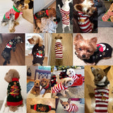 Christmas Winter Sweater for Dogs (Xmas Outfit Coat)
