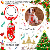 Christmas Pet Necktie Bulk Pack (50 or 100 Pieces)