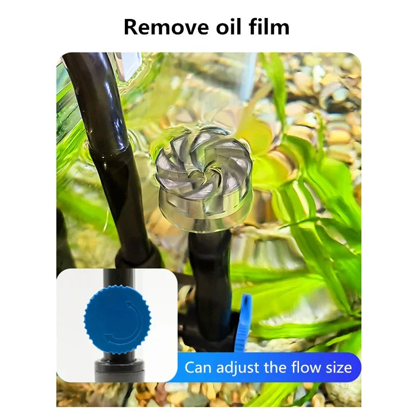 SUNSUN Wall-Mounted 3-in-1 Aquarium Filter Pump (YBF-500/600)