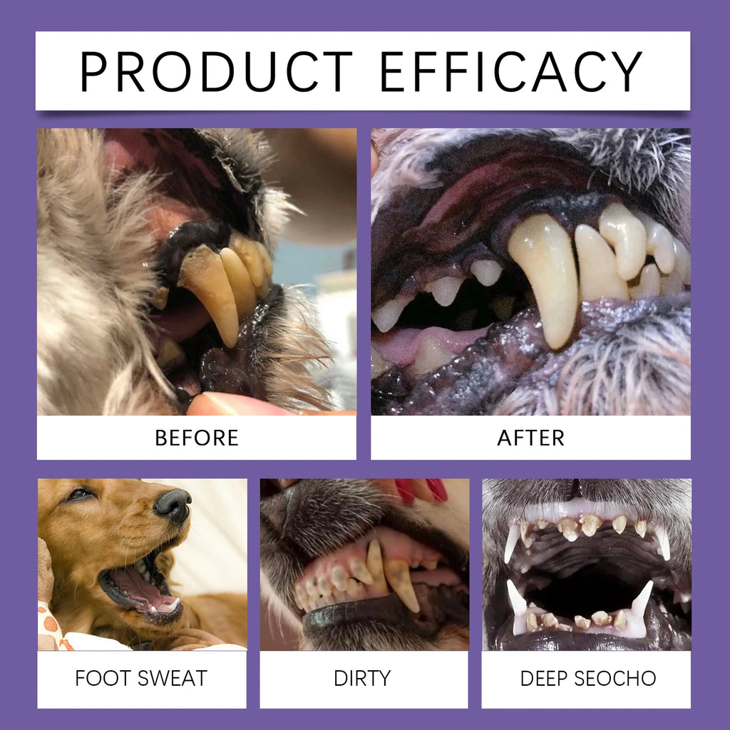 Vet-Recommended Oral Care Gel for Dogs & Cats — No-Brush, 2-Pack