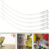 Bird & Small Pet Feeding Kit — Bendable Silicone Tube Feeders