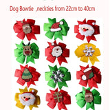 Christmas Pet Bow Tie Bandana 50-Pack (Dog & Cat Accessory)