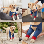 Dog Elbow Brace (Adjustable, Breathable, Injury Prevention)