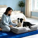 Waterproof Pet Bed with Removable Cover (Machine Washable)