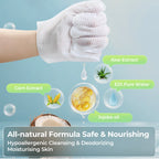 No-Wash Pet Cleaning Gloves — Pack of 6 Disposable Grooming Wipes