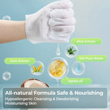 No-Wash Pet Cleaning Gloves — Pack of 6 Disposable Grooming Wipes