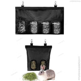Hanging Hay Bag Feeder — Multi-Hole Oxford Cloth Dispenser