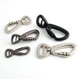 Swivel Locking Carabiner Clip — Auto-Lock Hook for Pet Leashes & Keychains