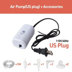 Ultra-Silent Aquarium Air Pump 3W Multi-Outlet Full Kit