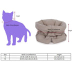 Waterproof Cat Recovery Cone — Adjustable Breathable Anti-Bite E-Collar