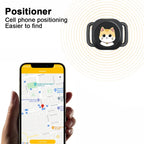 Pet Bluetooth GPS Smart Locator for Dogs & Cats - Real-Time Global Anti-Lost Tracker