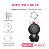 Mini Smart Bluetooth GPS Tracker - Real-Time Finder for Pets & Kids