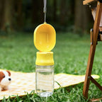 Leak-Proof Dog Water Bottle with Filter (Detachable Bowl, Outdoor, Sealed)