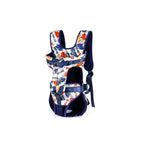 Adjustable Oxford Pet Front Backpack (Breathable, Multi-Size, All Seasons)