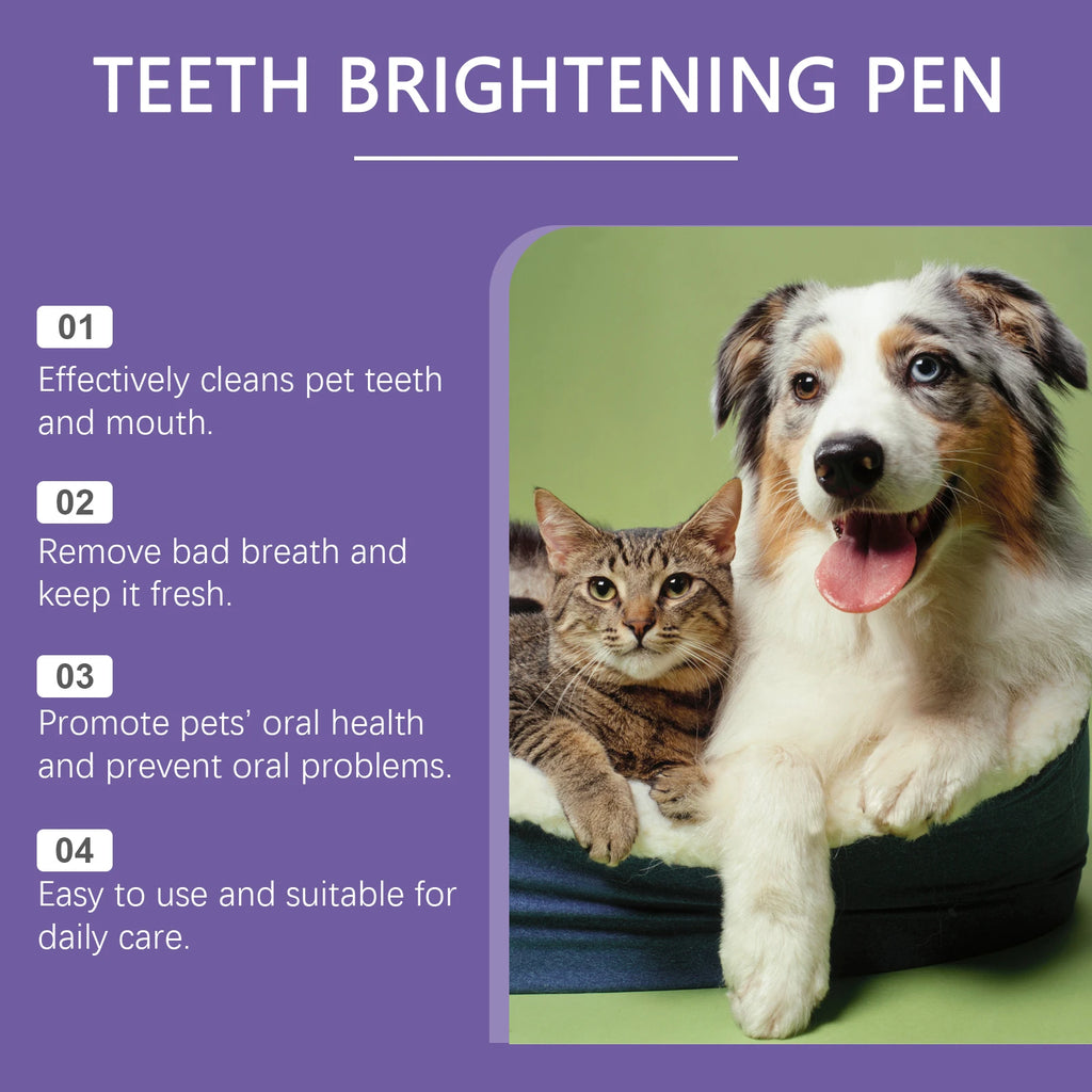 Vet-Recommended Oral Care Gel for Dogs & Cats — No-Brush, 2-Pack