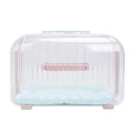 Portable Car-Mount Double-Layer Transparent Breathable Pet Suitcase Tour Bag for Cats & Dogs