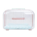 Portable Car-Mount Double-Layer Transparent Breathable Pet Suitcase Tour Bag for Cats & Dogs