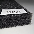 Aquarium Biochemical Filter Foam Sponge (15–50 PPI, Black, Cut-to-Size)