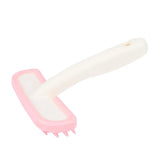 Silicone Pet Grooming Comb — Gentle Brush for Rabbits & Guinea Pigs