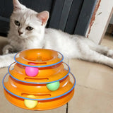 Interactive Exercise Ball — Rolling Game Toy for Indoor Cats