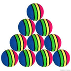 Colorful Latex Chew Balls for Pets (10-Pack)