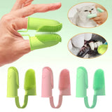 Silicone Finger Toothbrush Set for Dogs & Cats — Easy Oral Care