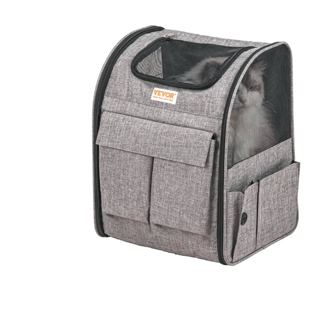 Soft-Sided Rolling Pet Carrier Backpack with Removable Wheels for Dogs & Cats up to 18 lbs