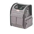 Soft-Sided Rolling Pet Carrier Backpack with Removable Wheels for Dogs & Cats up to 18 lbs