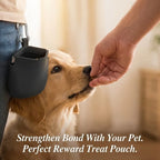 Waterproof Silicone Dog Treat Pouch Large (Oil-Resistant, Stain-Resistant)