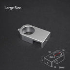 Aluminum Alloy Aquarium Tube Holder Clamp (Water Pipe Hose Mount, Glass Clip)