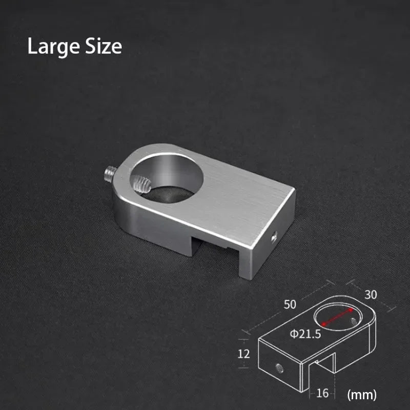 Aluminum Alloy Aquarium Tube Holder Clamp (Water Pipe Hose Mount, Glass Clip)