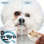 Pet Eye & Ear Wipes — 150-Count Pre-Moistened Cleaning Pads
