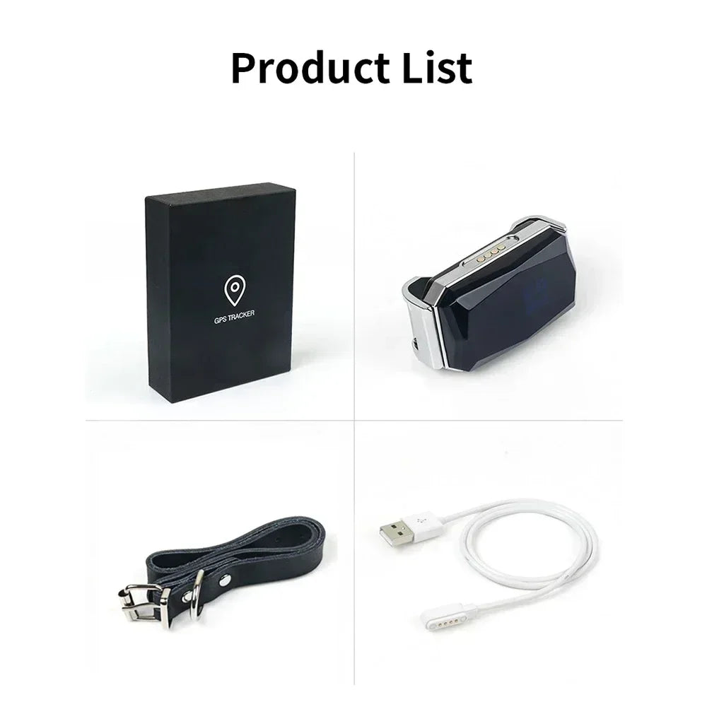 2G GPRS Waterproof GPS Tracker Collar for Cats & Dogs