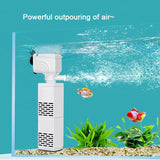 3-in-1 Silent Submersible Aquarium Pump (220V, Wave Maker)