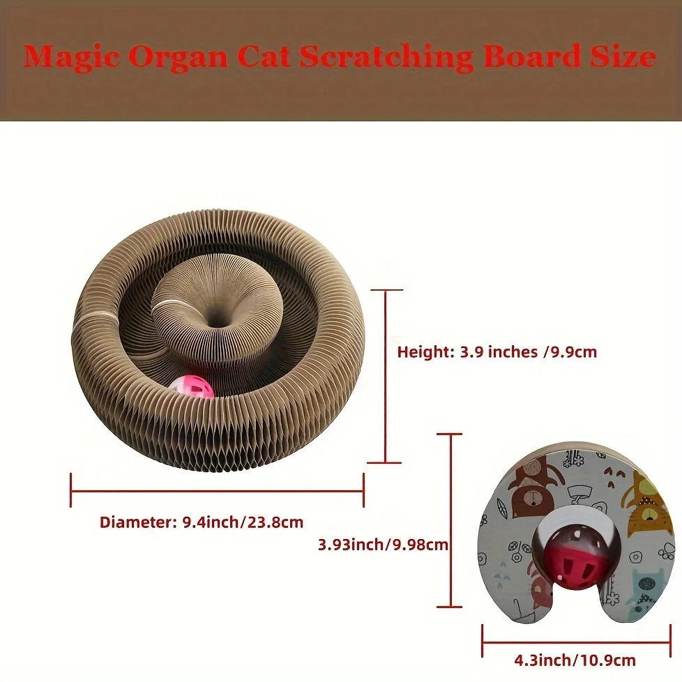 Foldable Cardboard Cat Scratching Post